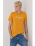 Jack & Jones Памучна тениска в черно с принт - Pepit.bg