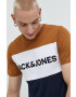 Jack & Jones Памучна тениска - Pepit.bg