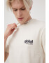 Jack & Jones Памучна тениска в бежово с принт - Pepit.bg