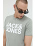 Jack & Jones Памучна тениска JJECORP - Pepit.bg
