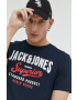 Jack & Jones Памучна тениска JJELOGO - Pepit.bg