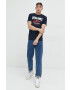 Jack & Jones Памучна тениска JJELOGO - Pepit.bg