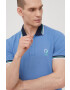 Jack & Jones Памучна тениска с яка - Pepit.bg
