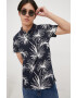 Jack & Jones Памучна тениска с яка - Pepit.bg