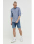 Jack & Jones Риза с лен JJESUMMER - Pepit.bg