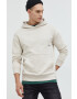 Jack & Jones Суичър Jorclean в бежово с принт - Pepit.bg