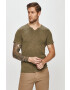 Jack & Jones Тениска в зелено с изчистен дизайн - Pepit.bg