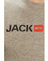Jack & Jones Тениска в сиво - Pepit.bg