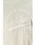 Jack & Jones Тениска в тюркоазено - Pepit.bg