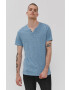 Jack & Jones Тениска в бяло с принт - Pepit.bg
