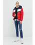 Jack & Jones Яке в червено със зимна изолация - Pepit.bg