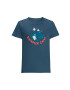 Jack Wolfskin Детска тениска SUMMER CAMP T K в тъмносиньо с принт - Pepit.bg