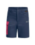 Jack Wolfskin Детски къси панталони ACTIVE SHORTS K в синьо с десен - Pepit.bg