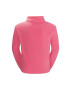 Jack Wolfskin Детски суичър VILLI BUTTON FLEECE K в розово с апликация - Pepit.bg