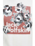 Jack Wolfskin Памучна тениска 10 в бежово - Pepit.bg