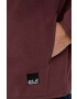 Jack Wolfskin Суичър в бордо с изчистен дизайн - Pepit.bg