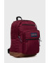 Jansport Раница в бордо голям размер с апликация - Pepit.bg