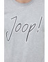 Joop! Памучна тениска в сиво с принт - Pepit.bg