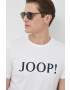 Joop! Памучна тениска в бяло с принт - Pepit.bg
