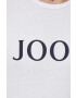 Joop! Памучна тениска в бяло с принт - Pepit.bg