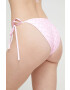 Juicy Couture Бански от две части в розово с леко подплатена чашка - Pepit.bg