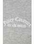 Juicy Couture Памучна тениска в сиво - Pepit.bg