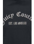 Juicy Couture Памучна тениска в черно - Pepit.bg