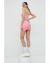 Juicy Couture Пола в розово къс модел с кройка тип молив - Pepit.bg
