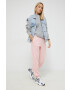 Juicy Couture Суичър Ally в сиво с апликация - Pepit.bg