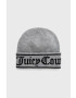 Juicy Couture Вълнена шапка Ingrid в сиво от вълна - Pepit.bg
