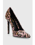 Just Cavalli Обувки с висок ток в розово 74RB3S01 - Pepit.bg