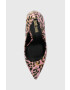 Just Cavalli Обувки с висок ток в розово 74RB3S01 - Pepit.bg