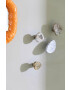 &k amsterdam Закачалка за стена Crackle White - Pepit.bg