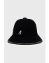 Kangol Вълнена капела в черно от вълна - Pepit.bg