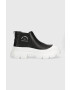Karl Lagerfeld Боти челси Kl43530 Trekka Max в черно с платформа KL43530 - Pepit.bg