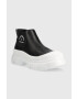 Karl Lagerfeld Боти челси Kl43530 Trekka Max в черно с платформа KL43530 - Pepit.bg