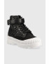 Karl Lagerfeld Боти KL42546 TREKKA II в черно с платформа KL42546 - Pepit.bg