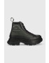 Karl Lagerfeld Боти Luna в черно с платформа - Pepit.bg