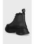 Karl Lagerfeld Боти Luna в черно с платформа - Pepit.bg