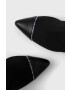 Karl Lagerfeld Боти Panache Hi в черно с ток стилето - Pepit.bg