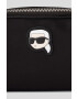 Karl Lagerfeld Чанта през рамо в черно - Pepit.bg