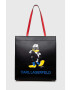 Karl Lagerfeld Чанта x Disney в черно - Pepit.bg