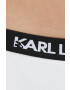 Karl Lagerfeld Долнище на бански в бяло - Pepit.bg