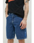 Karl Lagerfeld Jeans Дънкови къси панталони в синьо - Pepit.bg
