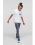 Karl Lagerfeld Jeans Памучна тениска в бяло с принт - Pepit.bg