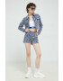 Karl Lagerfeld Jeans Сутиен дамски в бяло - Pepit.bg