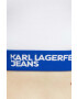 Karl Lagerfeld Jeans Сутиен дамски в бяло - Pepit.bg