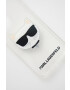 Karl Lagerfeld Кейс за телефон iPhone 13 Mini KLHCP13SCTR в прозрачен цвят - Pepit.bg