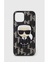 Karl Lagerfeld Кейс за телефон iPhone 13 mini 54'' в черно - Pepit.bg