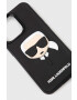 Karl Lagerfeld Кейс за телефон iPhone 13 Pro / 13 61" в черно - Pepit.bg